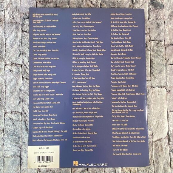 Hal Leonard The New Country Hits Book Easy Guitar Paperback - Picture 2 of 6